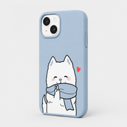 Kaeviq®Snowy Cat Tasarım Telefon Kılıfı