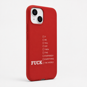 Kaeviq®Against the World Tasarım Telefon Kılıfı