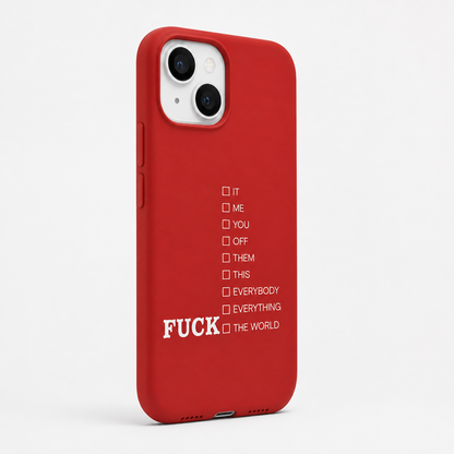 Kaeviq®Against the World Tasarım Telefon Kılıfı