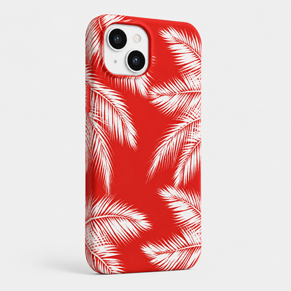 Kaeviq®Tropical Red Tasarım Telefon Kılıfı