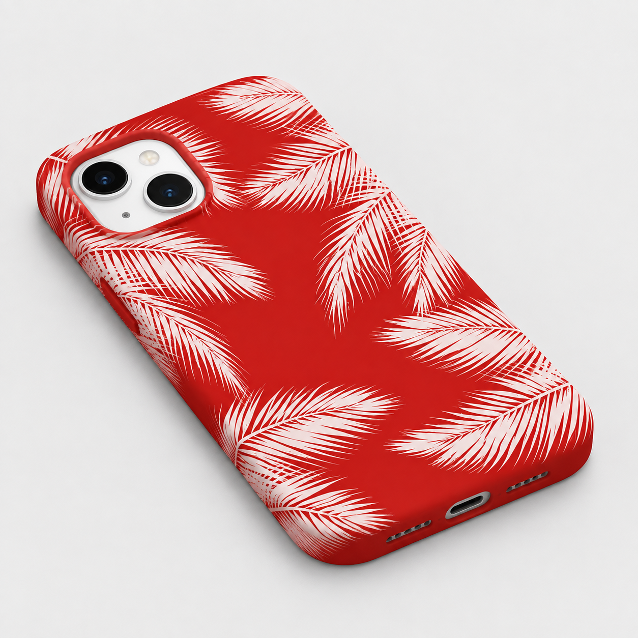 Kaeviq®Tropical Red Tasarım Telefon Kılıfı