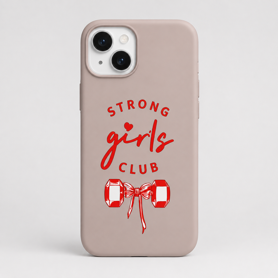 Kaeviq®Girls Power Club Tasarım Telefon Kılıfı