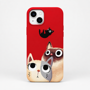 Kaeviq®Peekaboo Cats Tasarım Telefon Kılıfı