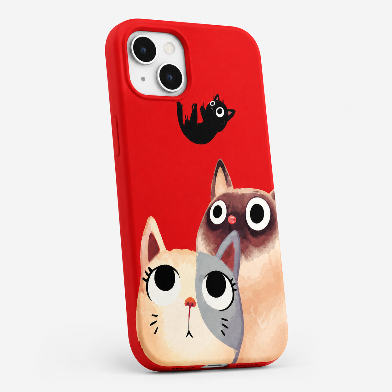 Kaeviq®Peekaboo Cats Tasarım Telefon Kılıfı