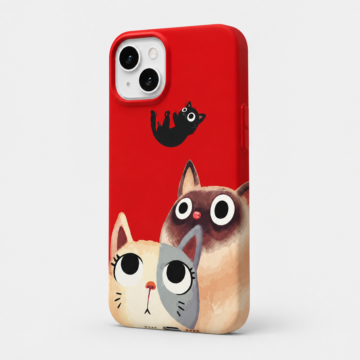 Kaeviq®Peekaboo Cats Tasarım Telefon Kılıfı