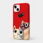Kaeviq®Peekaboo Cats Tasarım Telefon Kılıfı