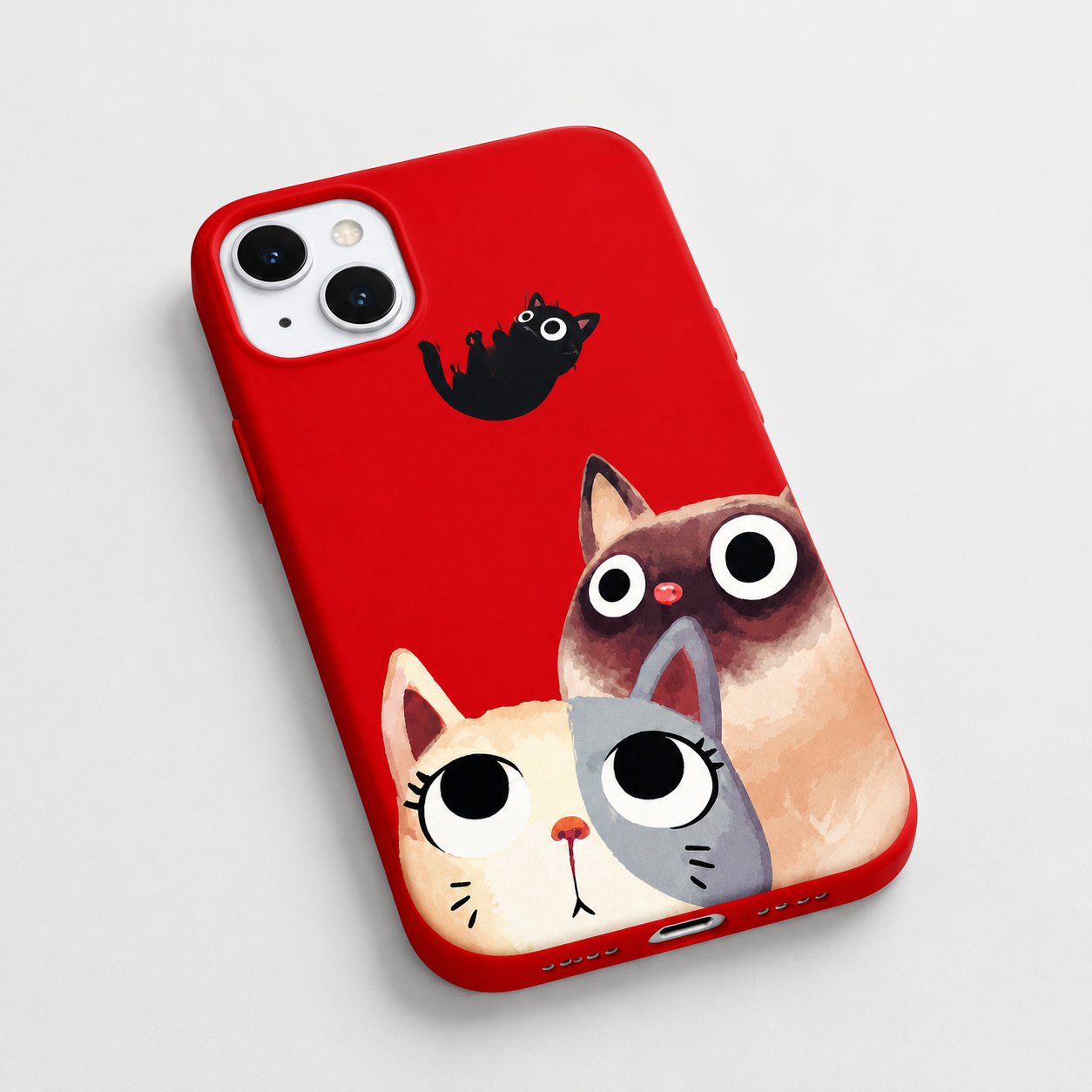 Kaeviq®Peekaboo Cats Tasarım Telefon Kılıfı