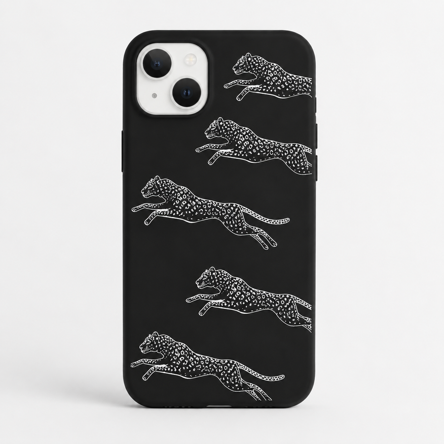 Kaeviq®Noir Leopard Tasarım Telefon Kılıfı