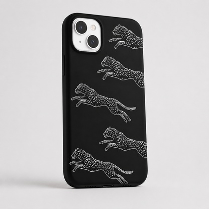Kaeviq®Noir Leopard Tasarım Telefon Kılıfı