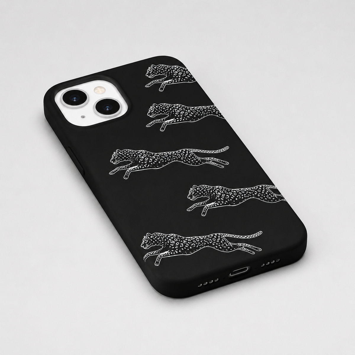Kaeviq®Noir Leopard Tasarım Telefon Kılıfı