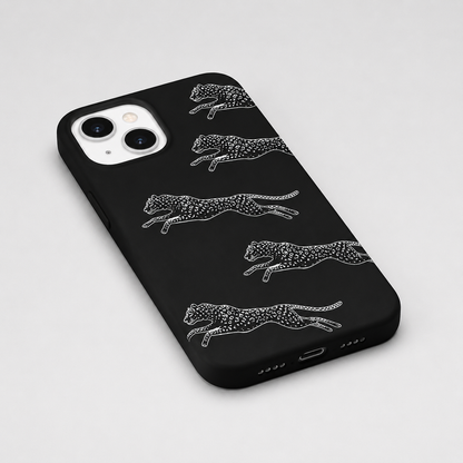 Kaeviq®Noir Leopard Tasarım Telefon Kılıfı