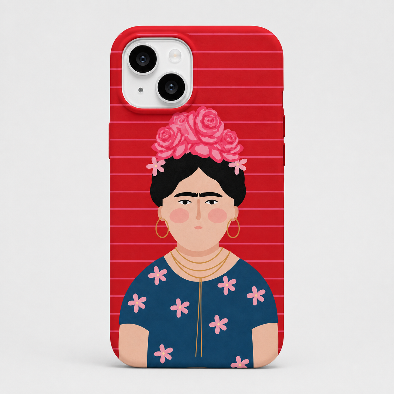 Kaeviq®Iconic Frida Tasarım Telefon Kılıfı