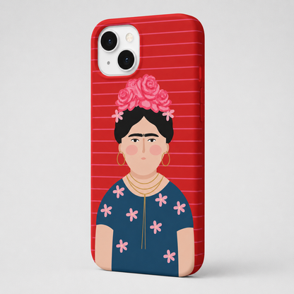 Kaeviq®Iconic Frida Tasarım Telefon Kılıfı