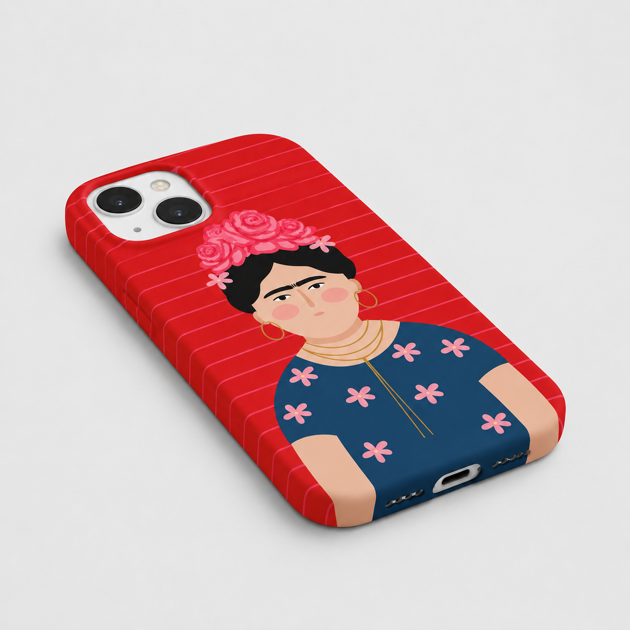 Kaeviq®Iconic Frida Tasarım Telefon Kılıfı