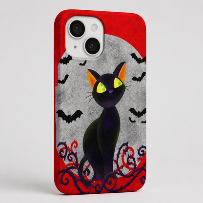 Kaeviq®Moonlit Cat Tasarım Telefon Kılıfı