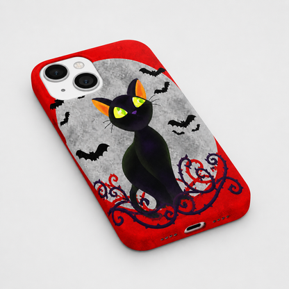 Kaeviq®Moonlit Cat Tasarım Telefon Kılıfı