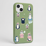 Kaeviq®Cozy Penguins Tasarım Telefon Kılıfı