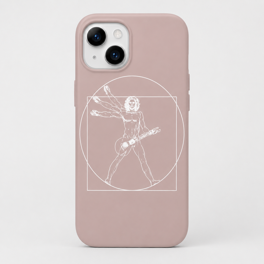 Kaeviq®Vitruvian Rock Tasarım Telefon Kılıfı