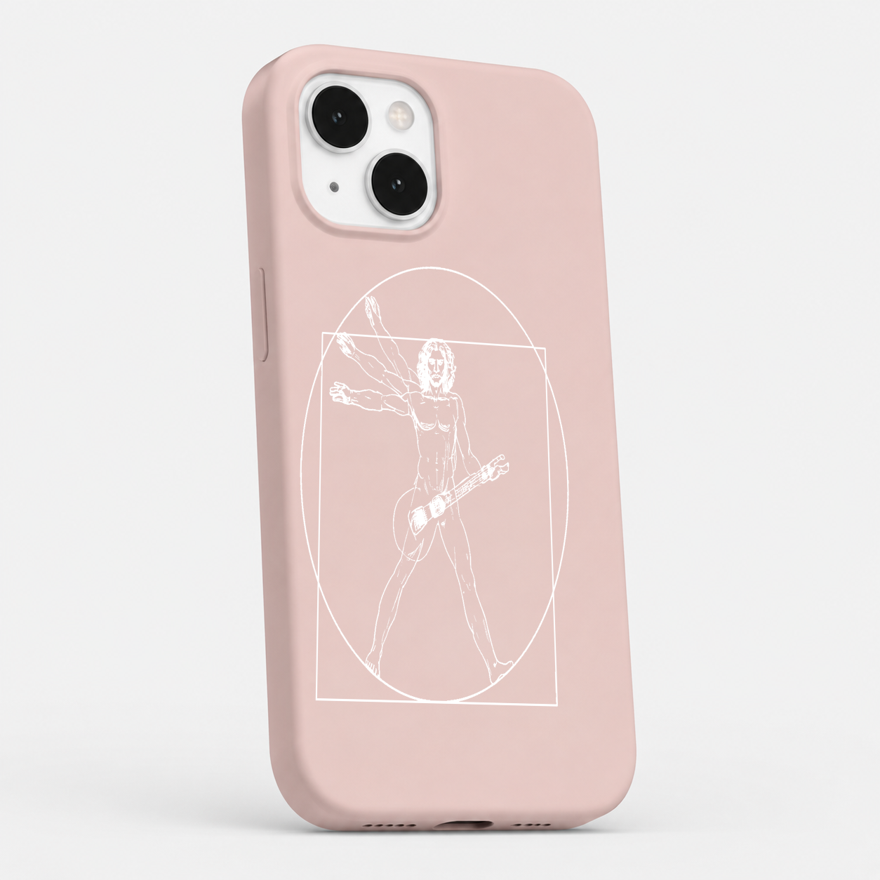 Kaeviq®Vitruvian Rock Tasarım Telefon Kılıfı