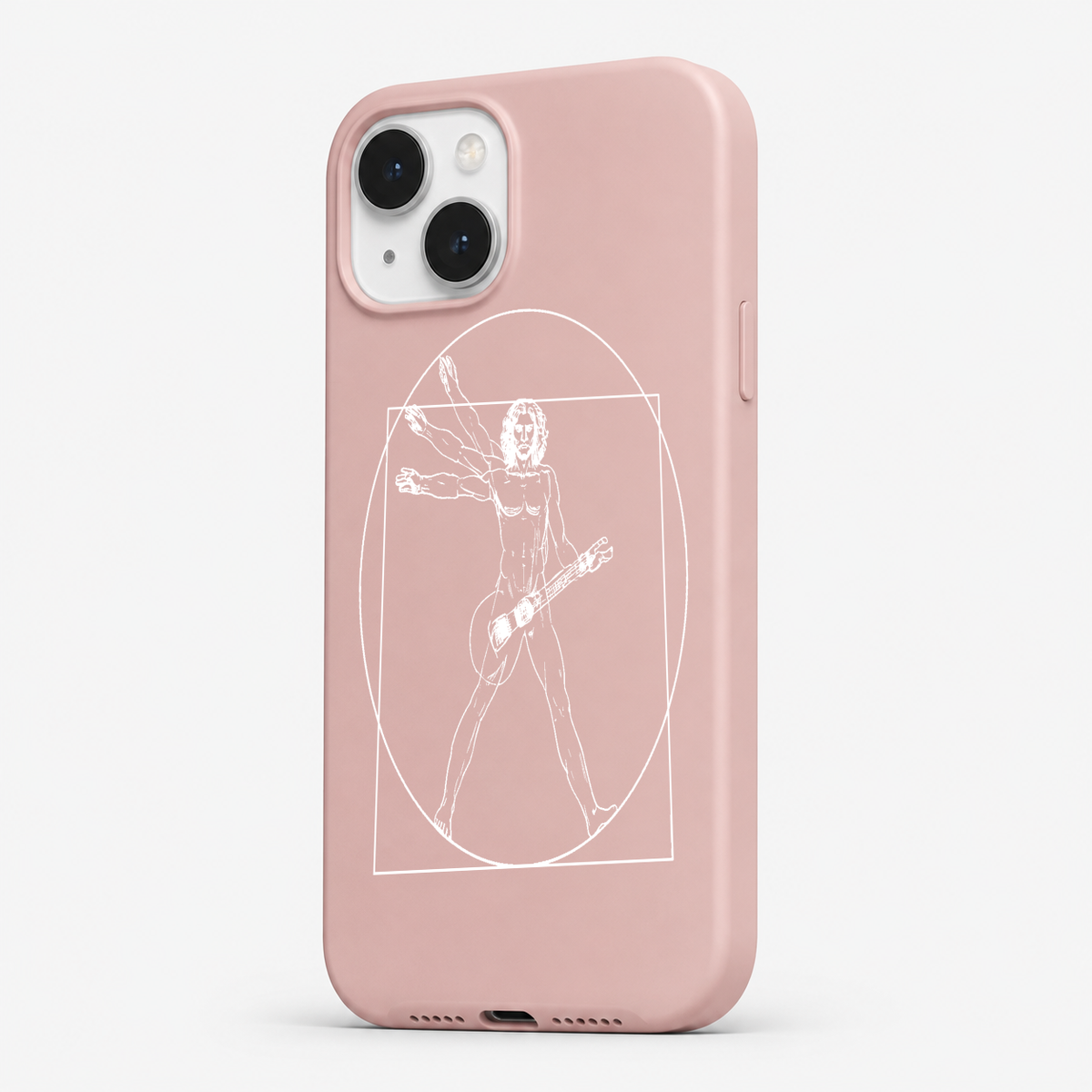 Kaeviq®Vitruvian Rock Tasarım Telefon Kılıfı