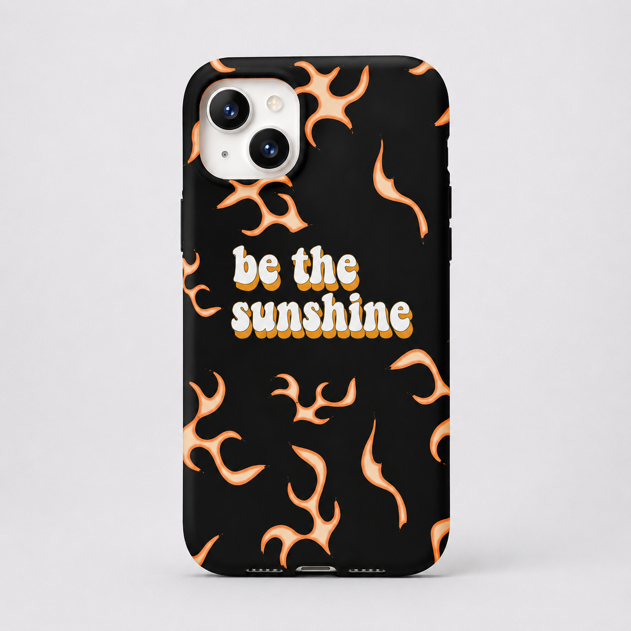 Kaeviq®Solar Flame Tasarım Telefon Kılıfı