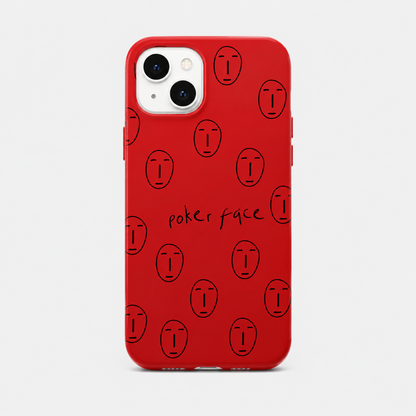 Kaeviq®Poker Face Tasarım Telefon Kılıfı