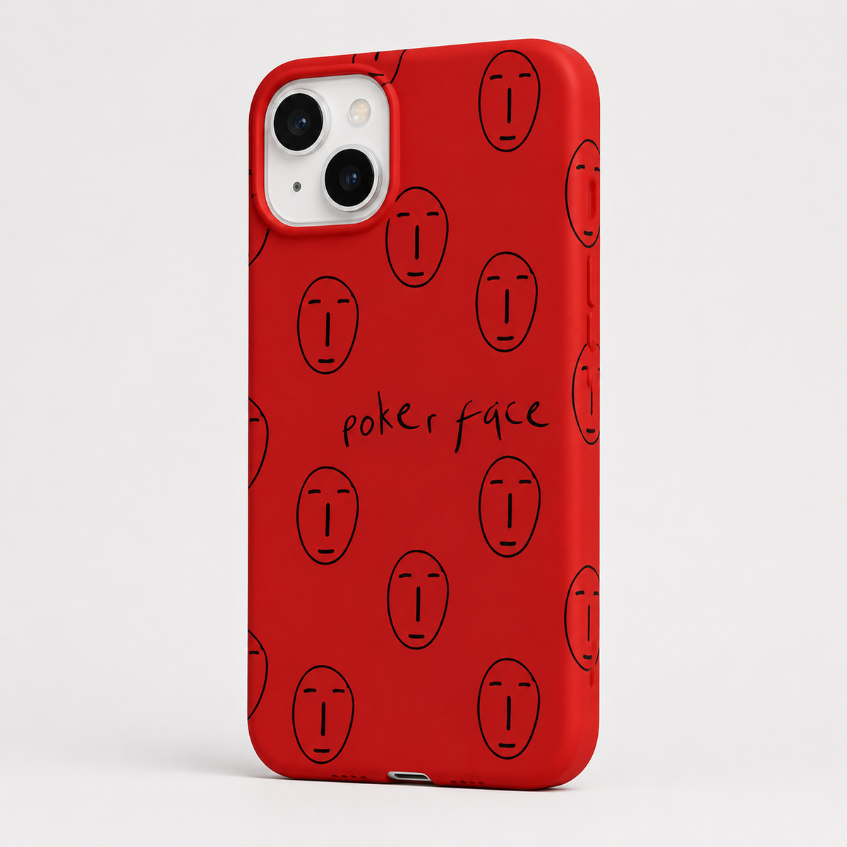 Kaeviq®Poker Face Tasarım Telefon Kılıfı