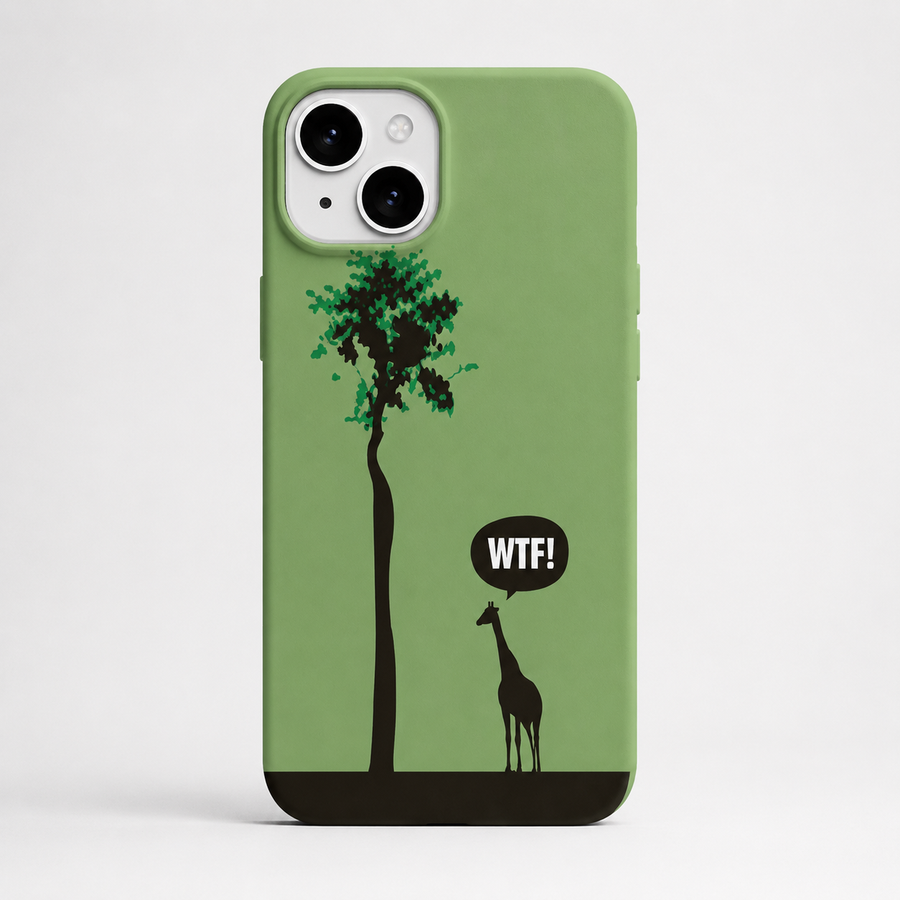 Kaeviq®Short Giraffe Problems Tasarım Telefon Kılıfı