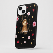 Kaeviq®Floral Sloth Problems Tasarım Telefon Kılıfı