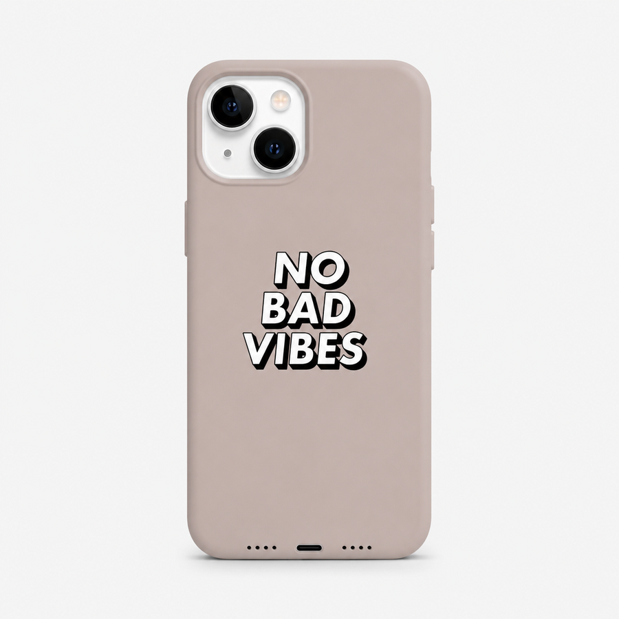 Kaeviq®No Bad Vibes Tasarım Telefon Kılıfı