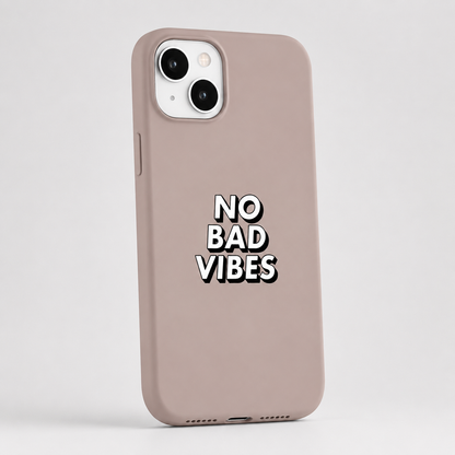 Kaeviq®No Bad Vibes Tasarım Telefon Kılıfı