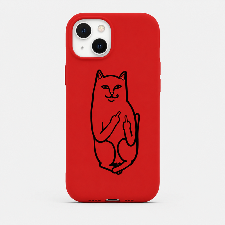 Kaeviq®Rebel Cat Tasarım Telefon Kılıfı