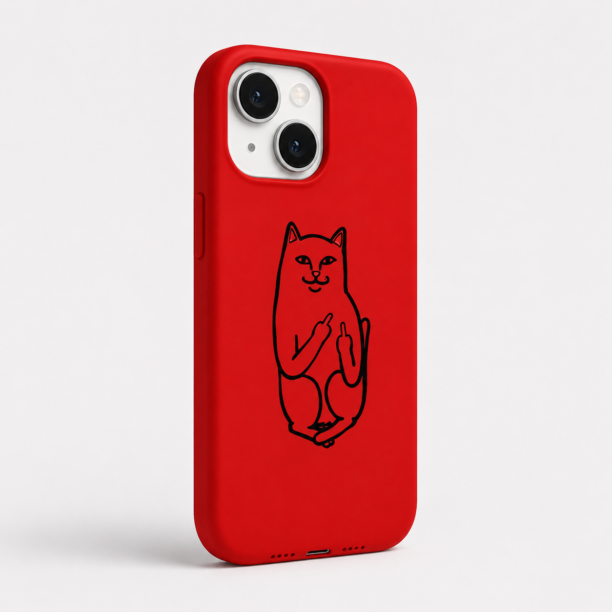 Kaeviq®Rebel Cat Tasarım Telefon Kılıfı