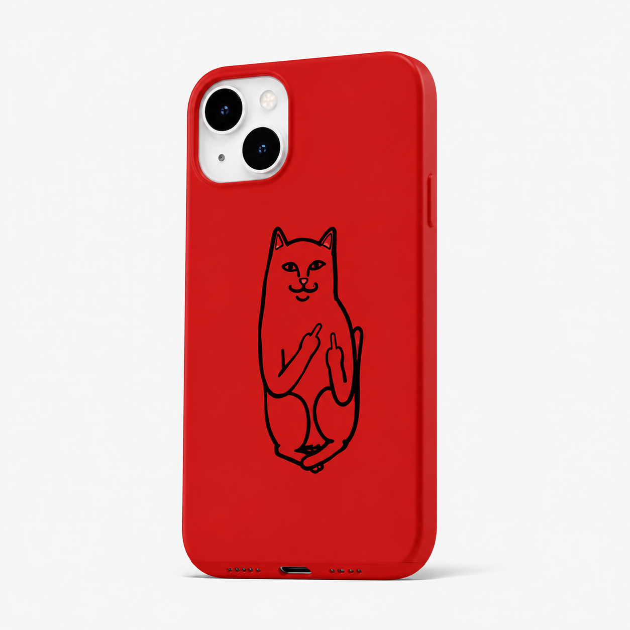 Kaeviq®Rebel Cat Tasarım Telefon Kılıfı