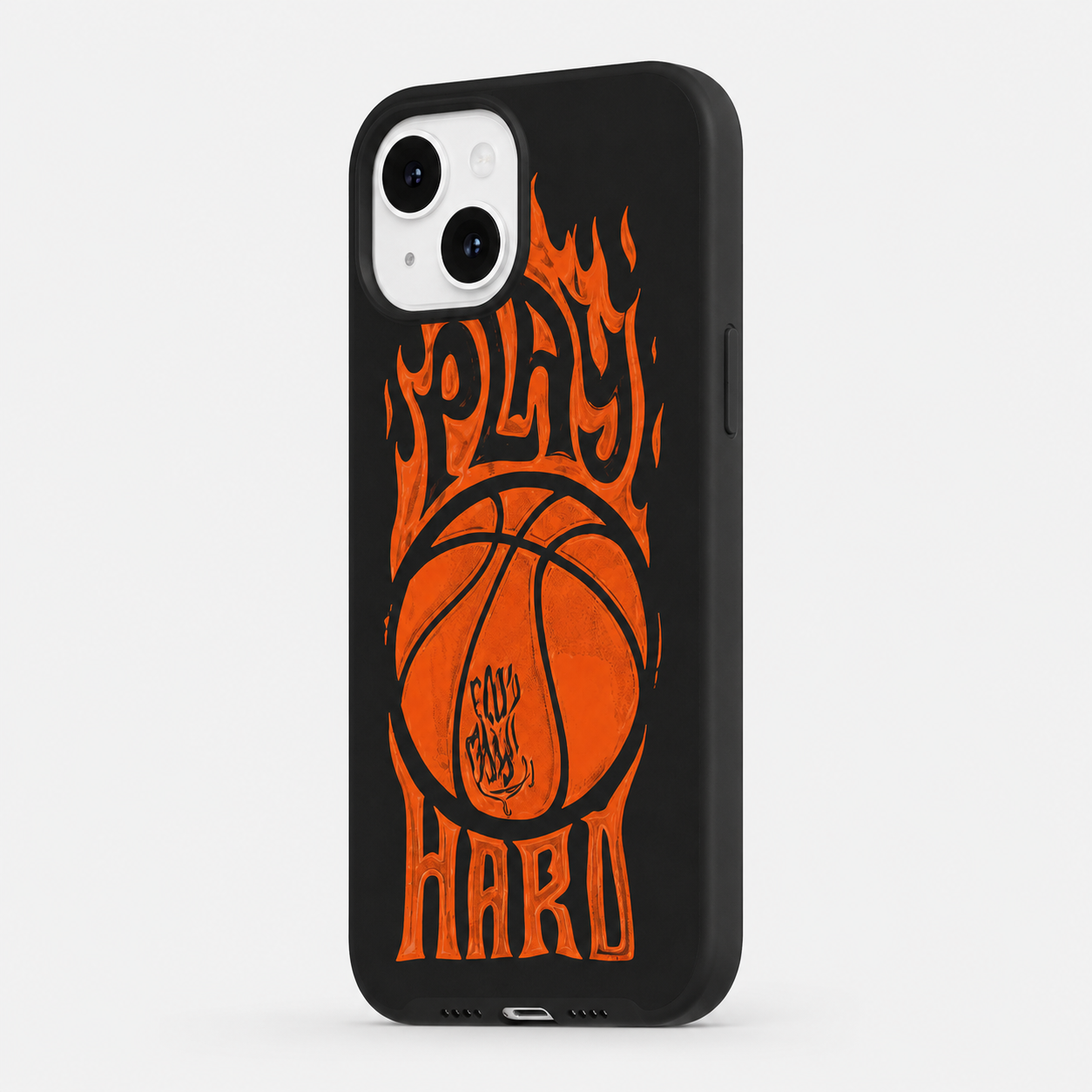 Kaeviq®Play Hard Basketball Tasarım Telefon Kılıfı