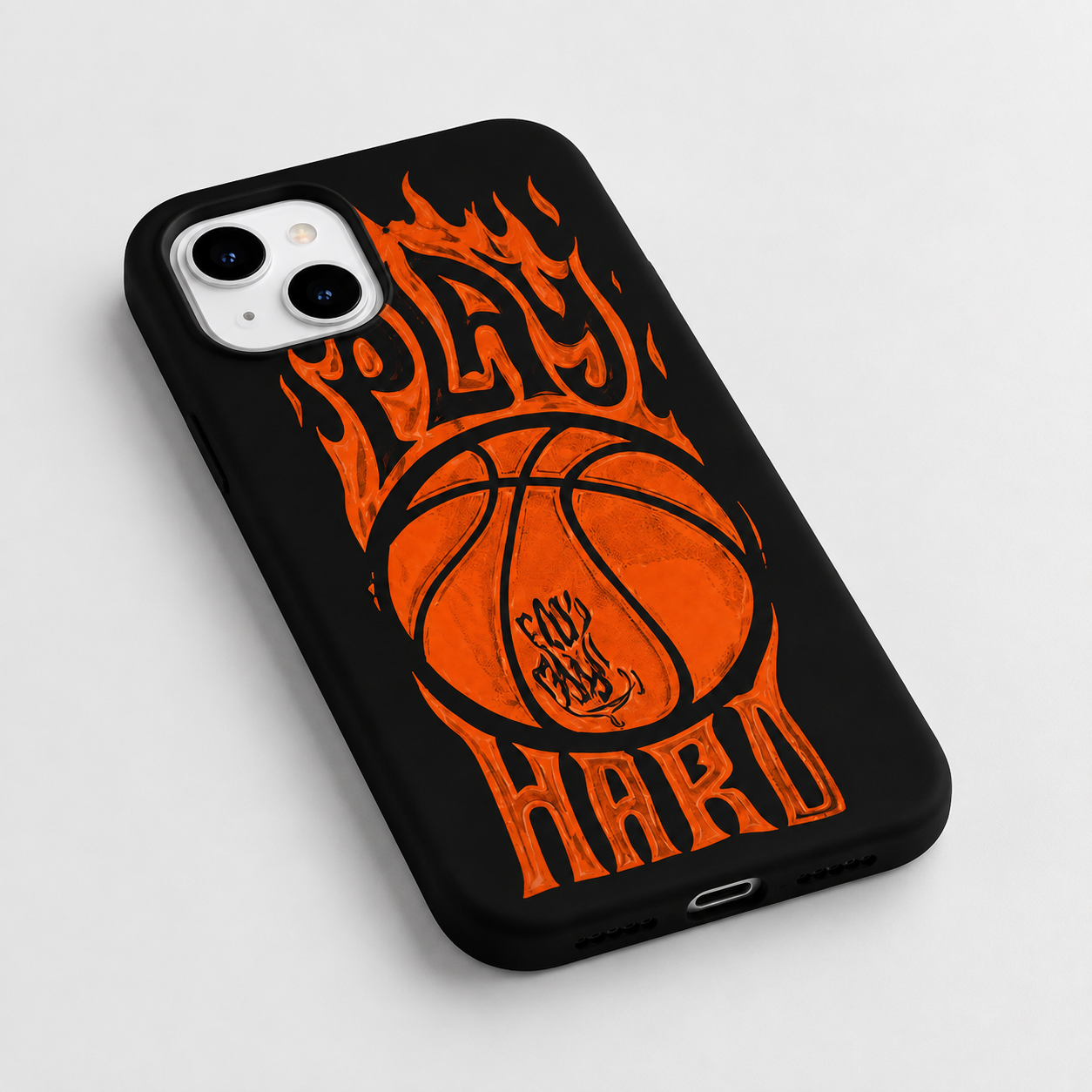 Kaeviq®Play Hard Basketball Tasarım Telefon Kılıfı