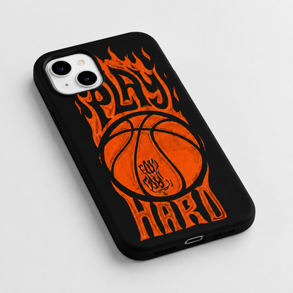 Kaeviq®Play Hard Basketball Tasarım Telefon Kılıfı