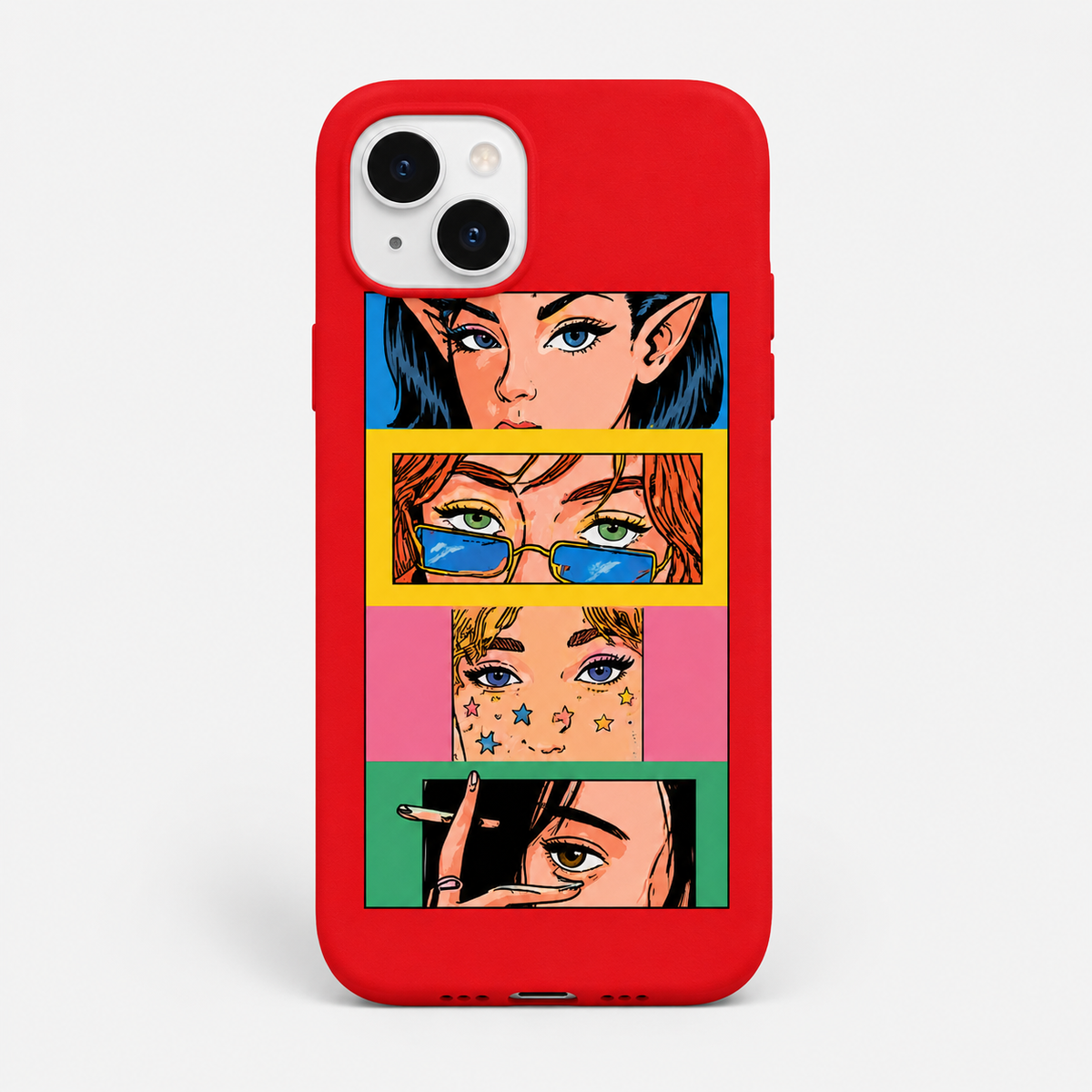Kaeviq®Pop Art Girls Tasarım Telefon Kılıfı