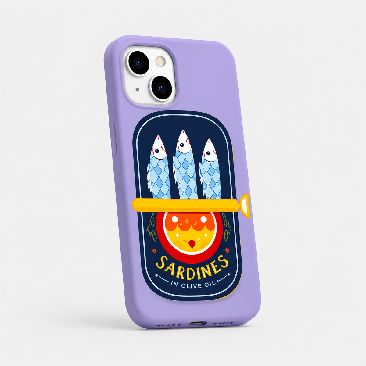 Kaeviq®Sardines Lavender Tasarım Telefon Kılıfı
