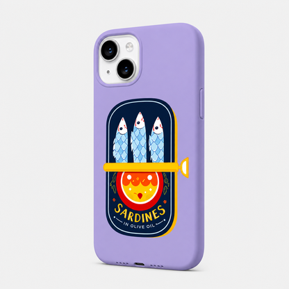 Kaeviq®Sardines Lavender Tasarım Telefon Kılıfı