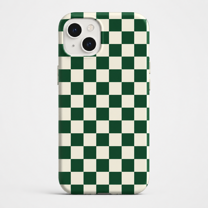 Kaeviq®Green Checkered Tasarım Telefon Kılıfı
