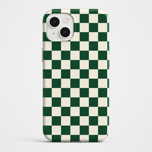 Kaeviq®Green Checkered Tasarım Telefon Kılıfı