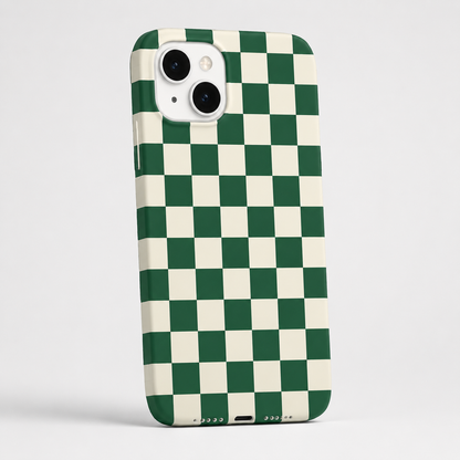Kaeviq®Green Checkered Tasarım Telefon Kılıfı