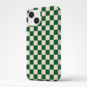 Kaeviq®Green Checkered Tasarım Telefon Kılıfı