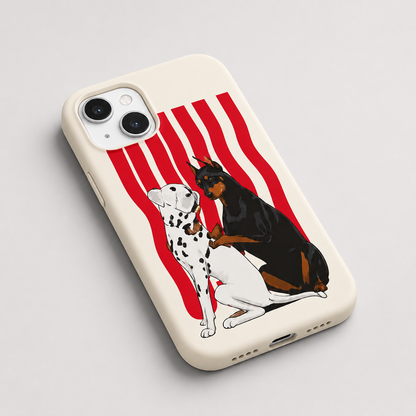 Kaeviq®Best Friends Dogs Tasarım Telefon Kılıfı