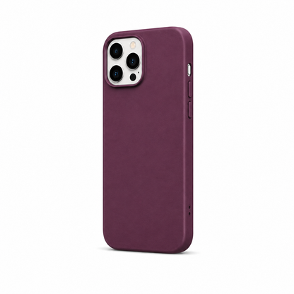 Kaeviq® Deri Magsafe Animasyonlu Derin Mor
