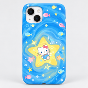 KAEVIQ Deniz Temalı Hello Kitty Tasarım Telefon Kılıfı – düz arka