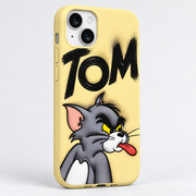 KAEVIQ Sarı Tom Tasarım Telefon Kılıfı – sol açı