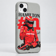 KAEVIQ Hamilton Ferrari Tasarım Telefon Kılıfı – sol açı
