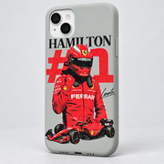 KAEVIQ Hamilton Ferrari Tasarım Telefon Kılıfı – sağ açı